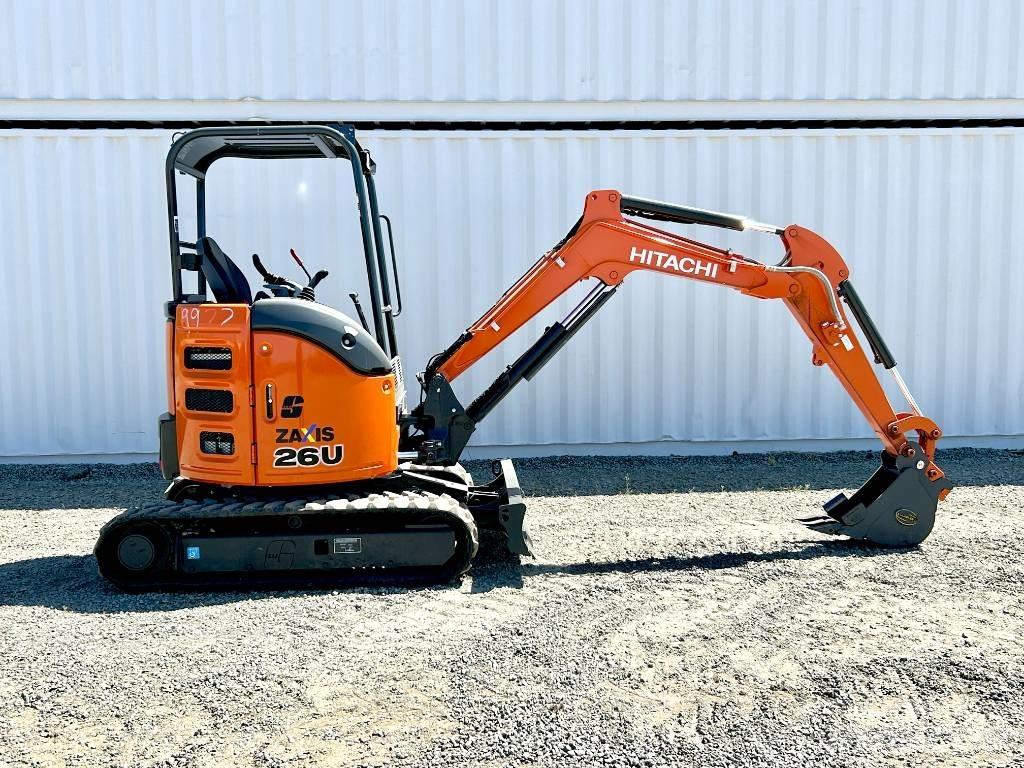 Hitachi ZX26U-5N 소형 굴삭기 7톤 미만