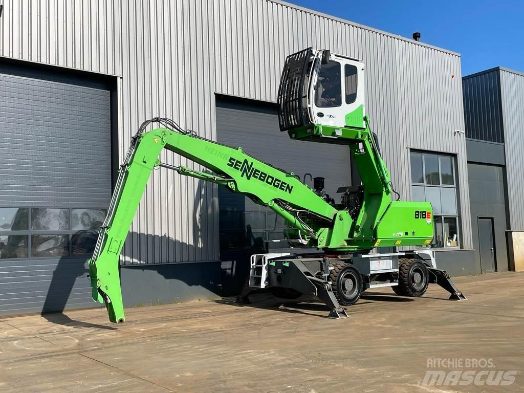Sennebogen 818E  휠 굴삭기
