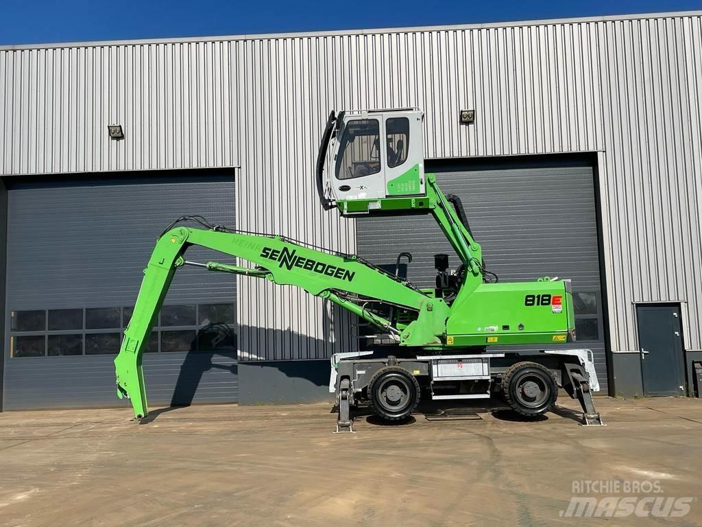 Sennebogen 818E  휠 굴삭기