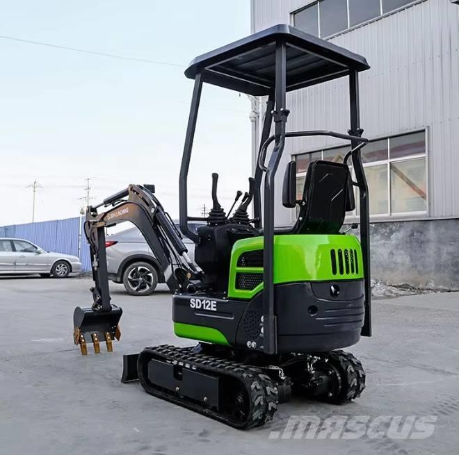  山顶 SD17 소형 굴삭기 7톤 미만