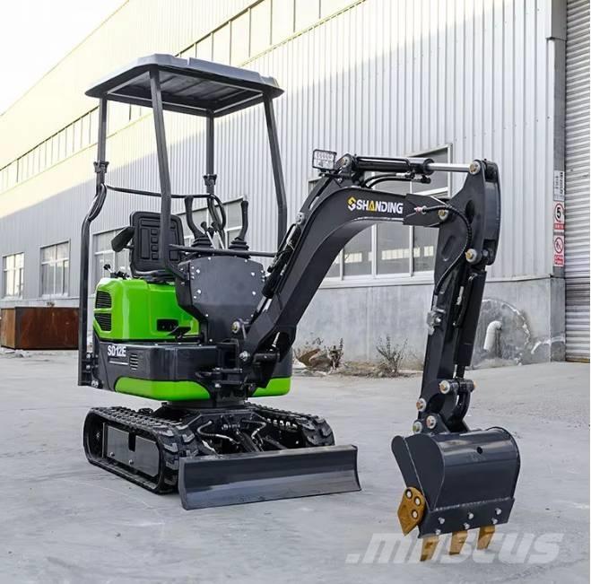  山顶 SD17 소형 굴삭기 7톤 미만