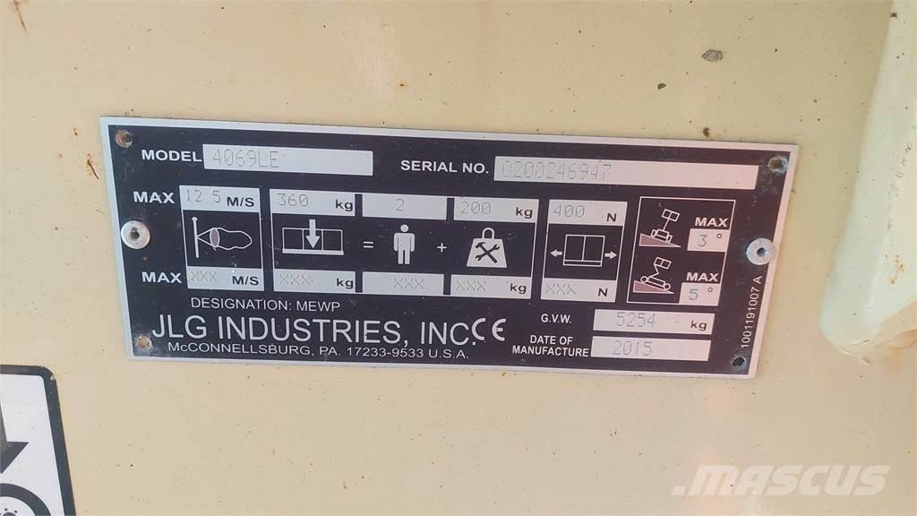 JLG 4069LE 가위형 리프트