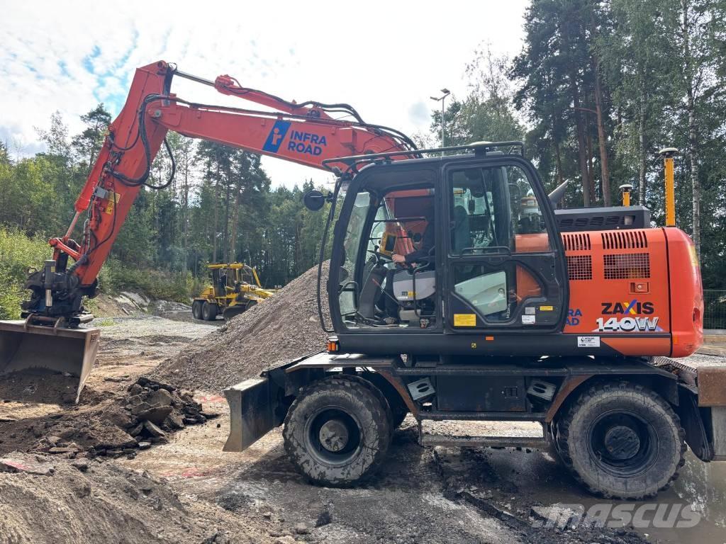 Hitachi ZX 140 W-6  휠 굴삭기