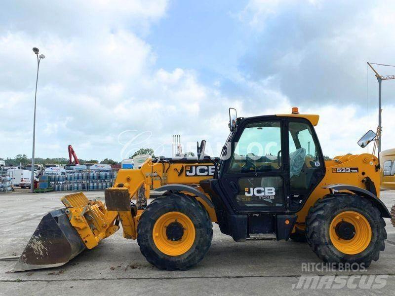 JCB 533-105 텔러 핸들러