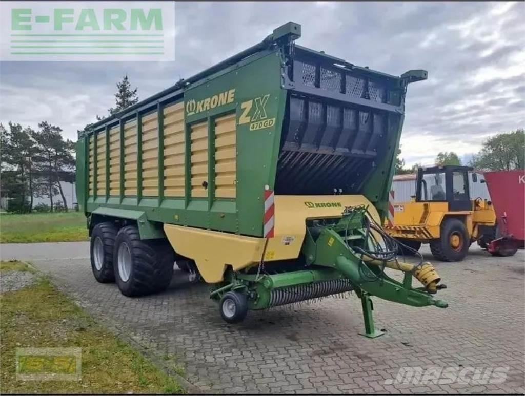Krone zx 470 gd 기타 세미 트레일러