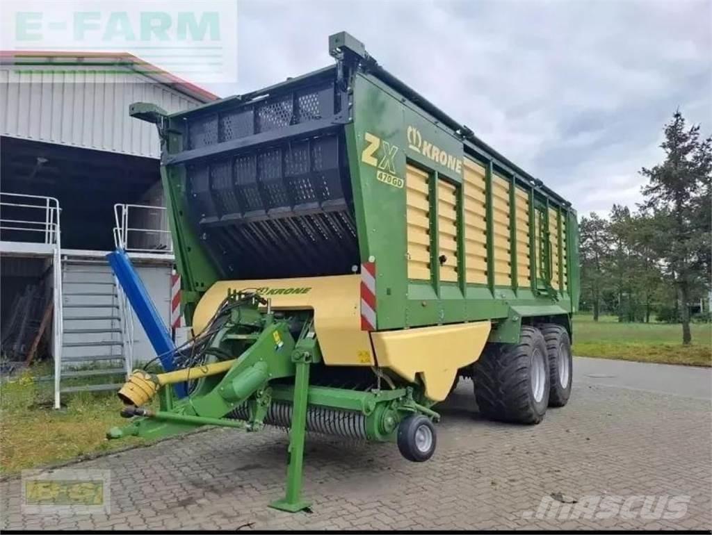 Krone zx 470 gd 기타 세미 트레일러