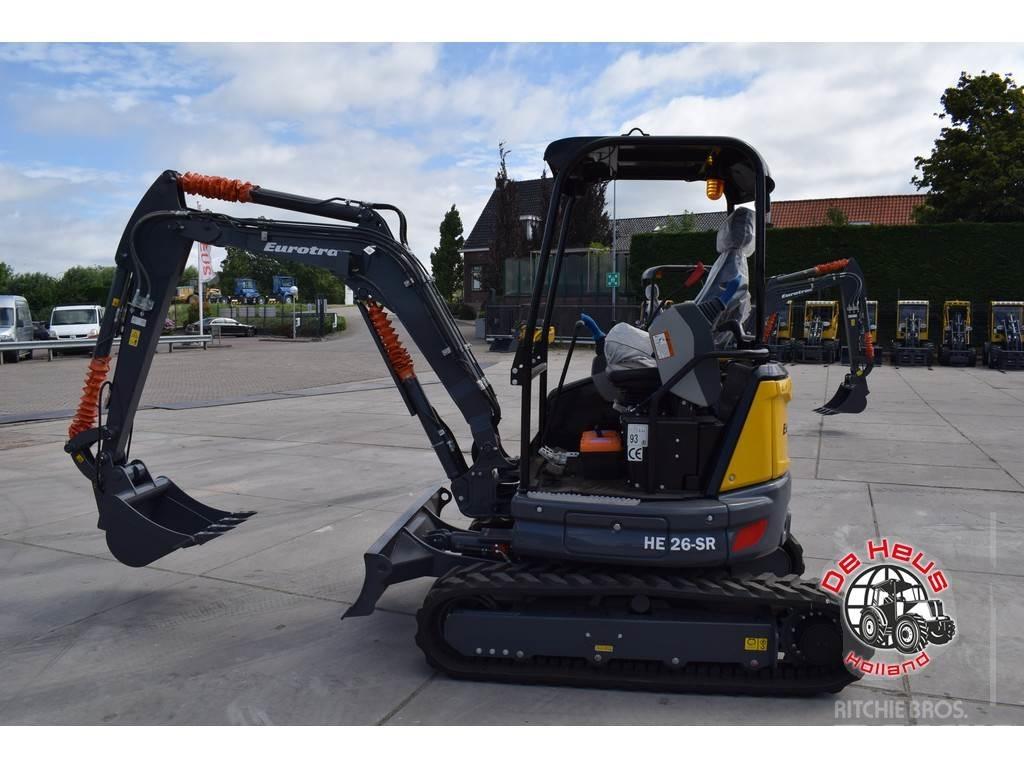 Eurotrac HE26SR 특수 굴삭기