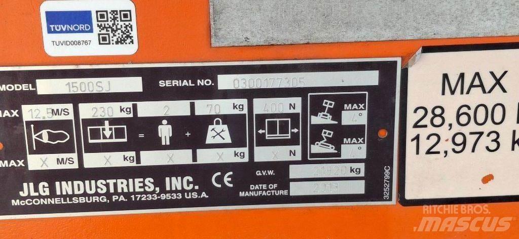 JLG 1500SJ 견인식 전동이동 리프트