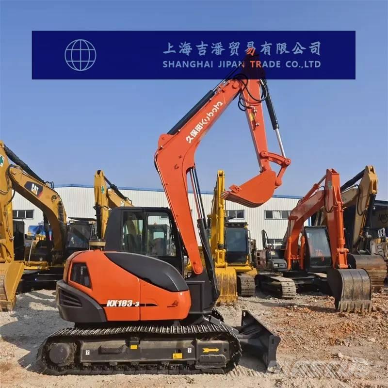 Kubota KX 183 중형굴삭기 7톤-28톤