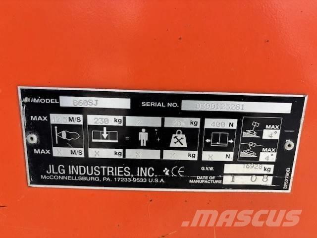 JLG 860 SJ 견인식 전동이동 리프트