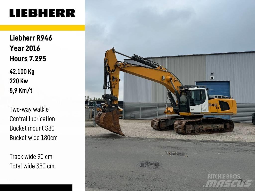 Liebherr R946 대형 굴삭기 29톤 이상