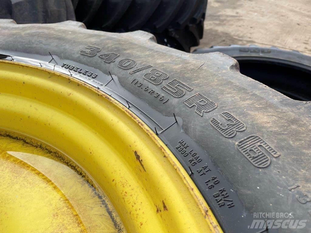 380/90R50 타이어, 휠 및 림