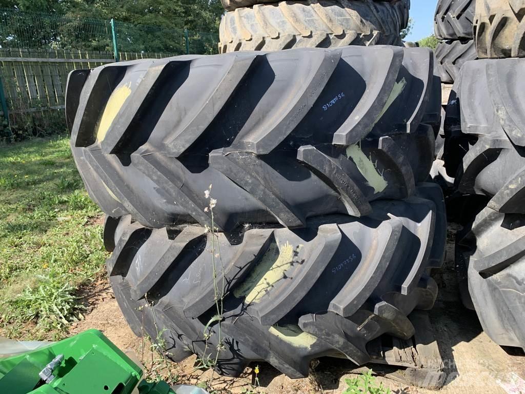  650/75R38 타이어, 휠 및 림