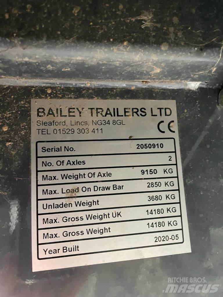 Bailey 10 TONNE 대형곤포 트레일러