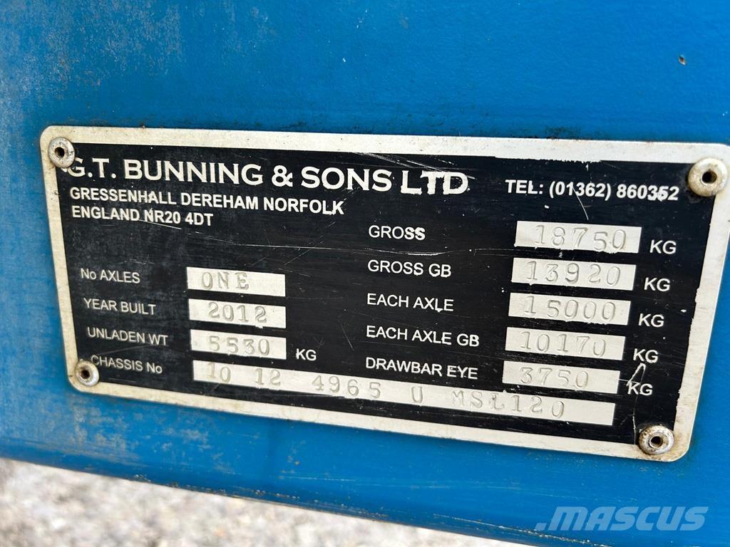 Bunning - GT MSL120 퇴비살포기