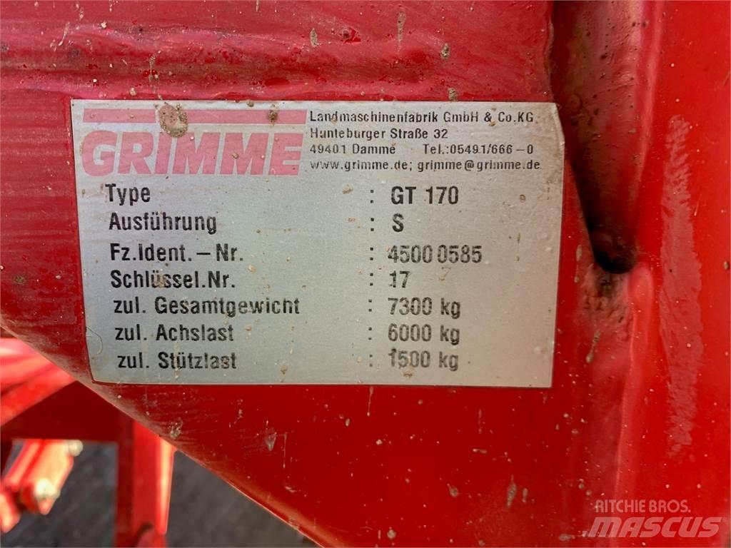 Grimme GT170S 감자수확기 및 포테이토디거