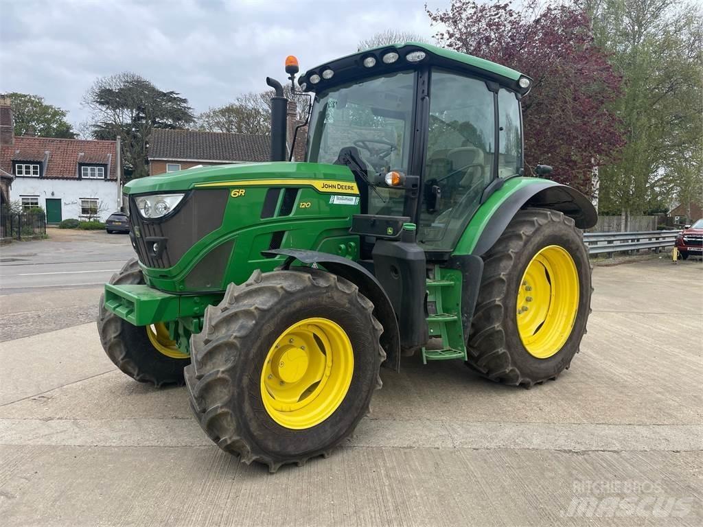 John Deere 6R120 트랙터