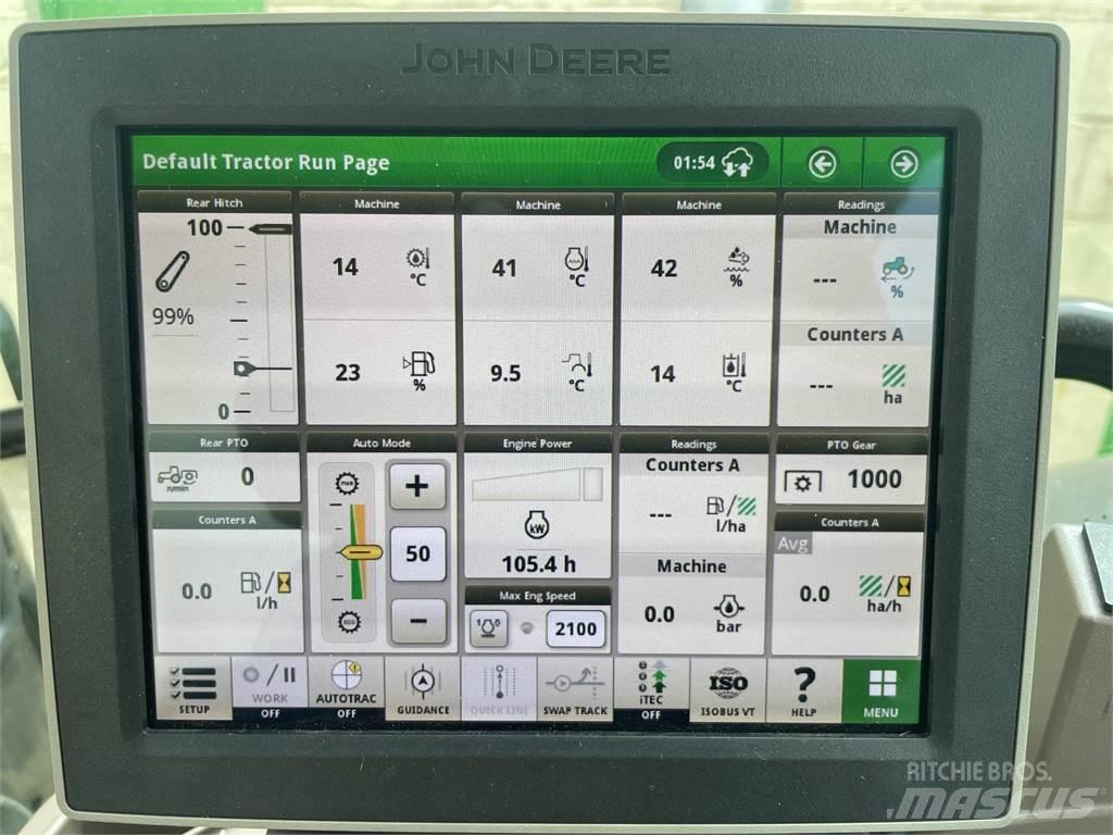 John Deere 6R120 트랙터