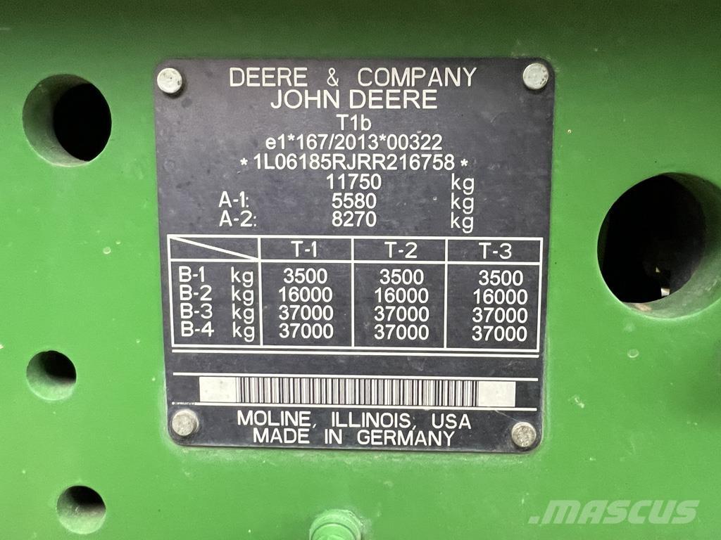 John Deere 6R185 트랙터