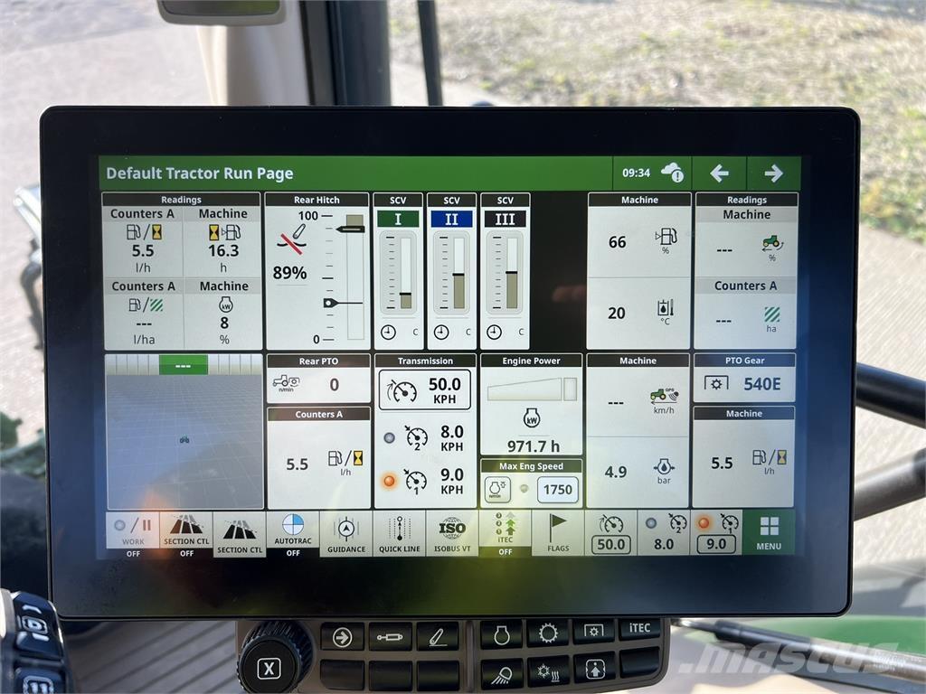 John Deere 6R185 트랙터