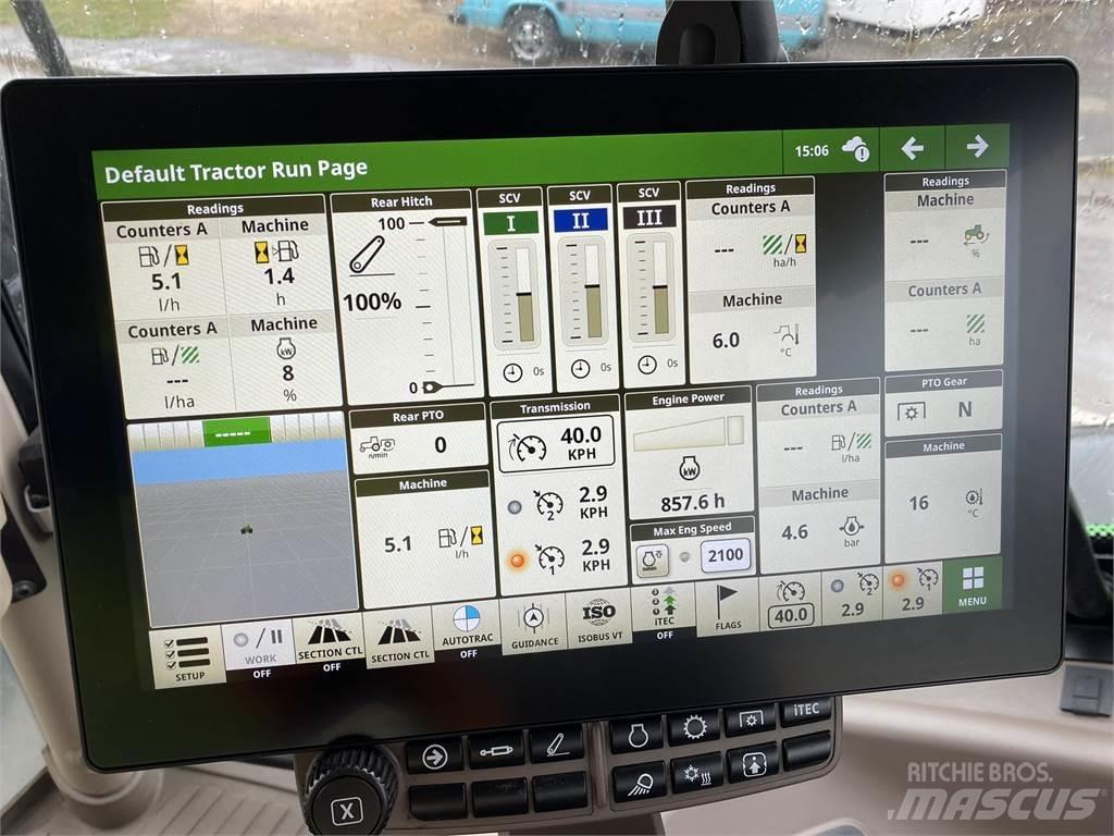 John Deere 6R185 트랙터