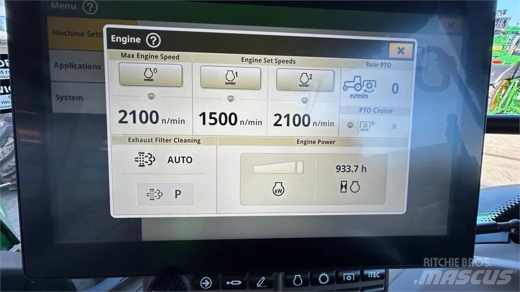 John Deere 6R185 트랙터