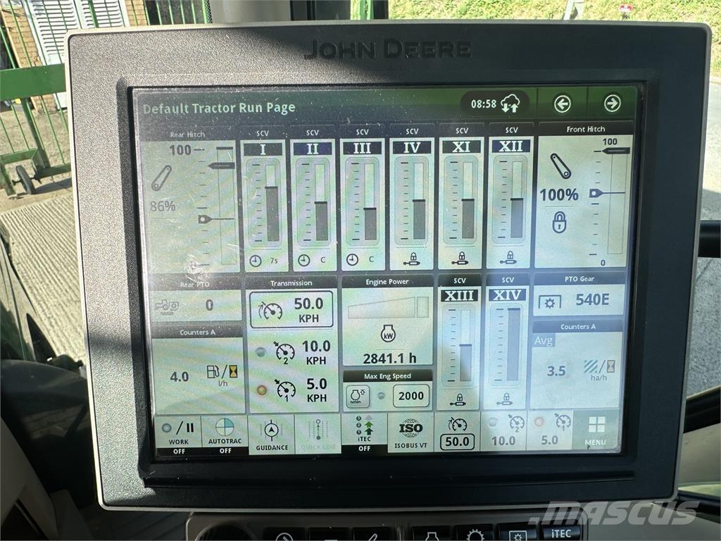 John Deere 6R215 트랙터