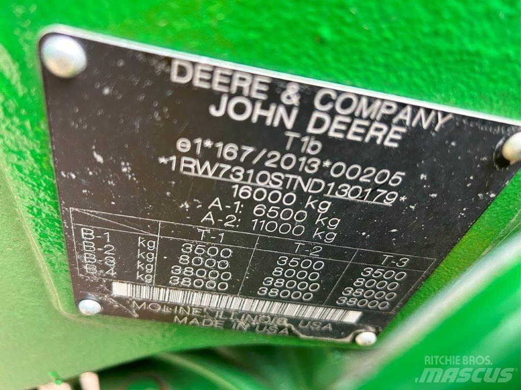 John Deere 7R310 트랙터