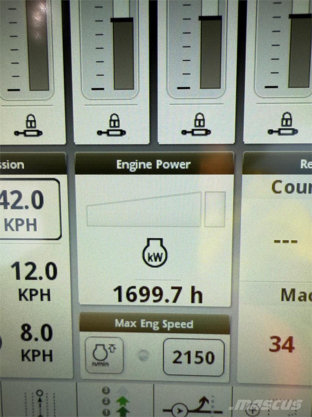 John Deere 8RX370 트랙터