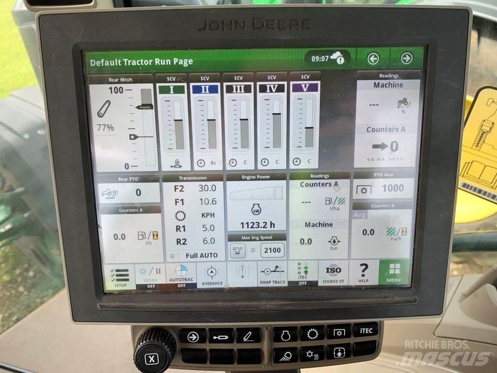 John Deere 8RX410 트랙터