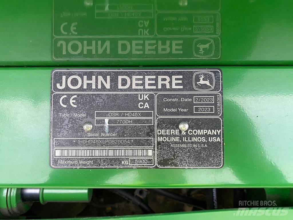 John Deere HD45X 콤바인 수확기