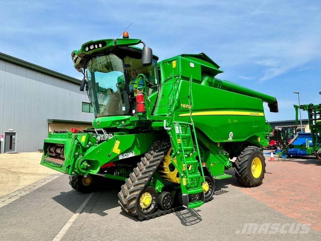 John Deere T670 콤바인 수확기