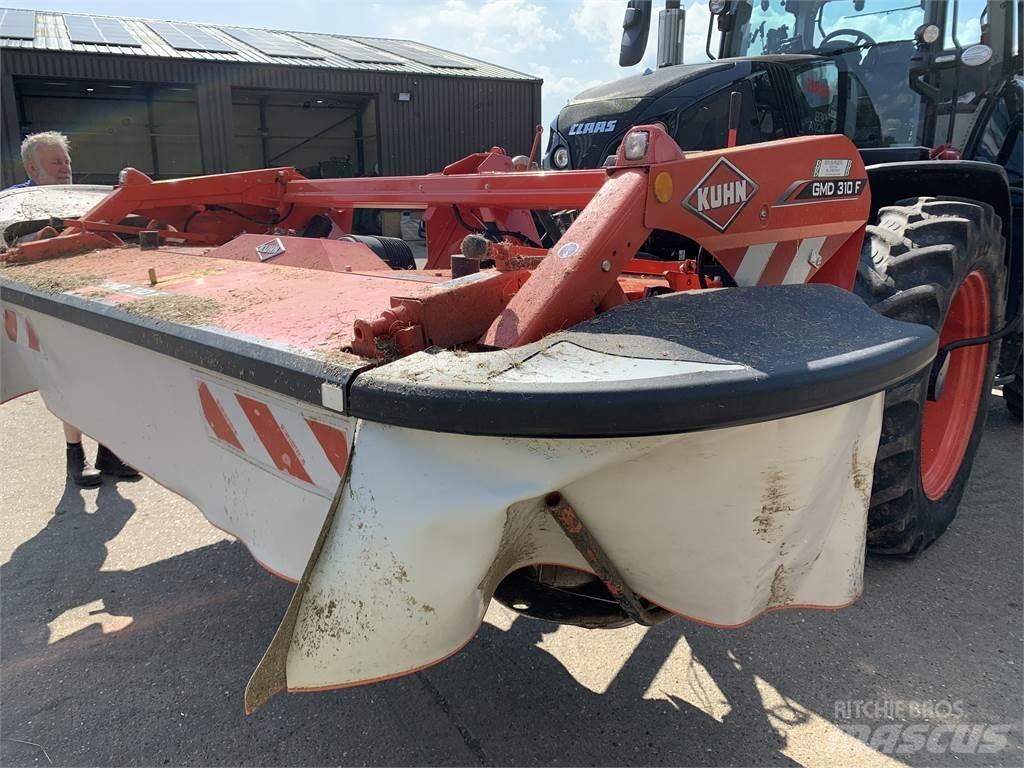 Kuhn GMD310FF 목장 제초기 및 토퍼