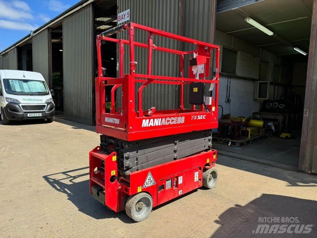 Manitou 78 SEC 가위형 리프트