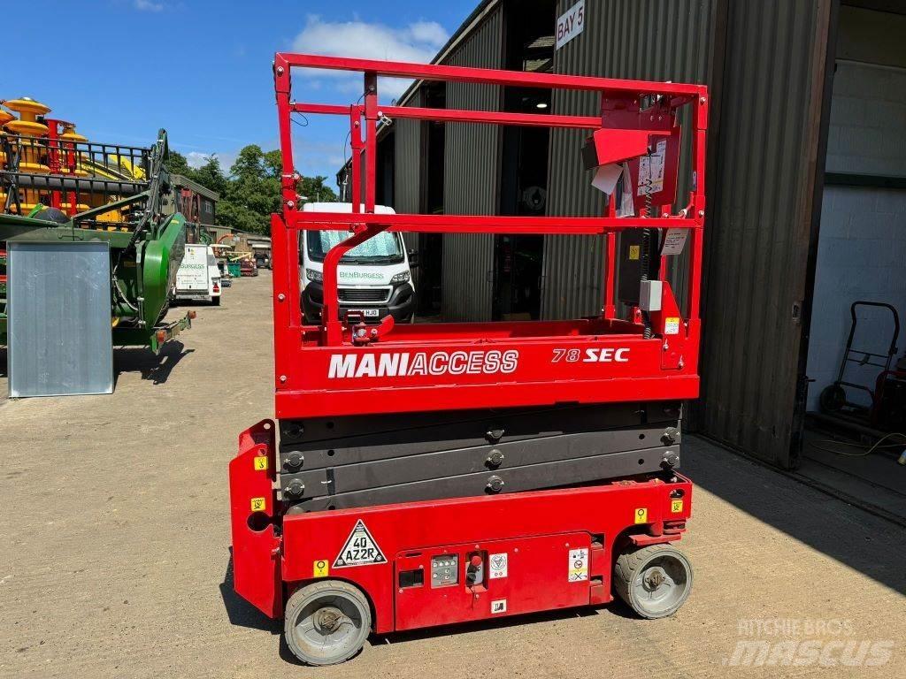 Manitou 78 SEC 가위형 리프트