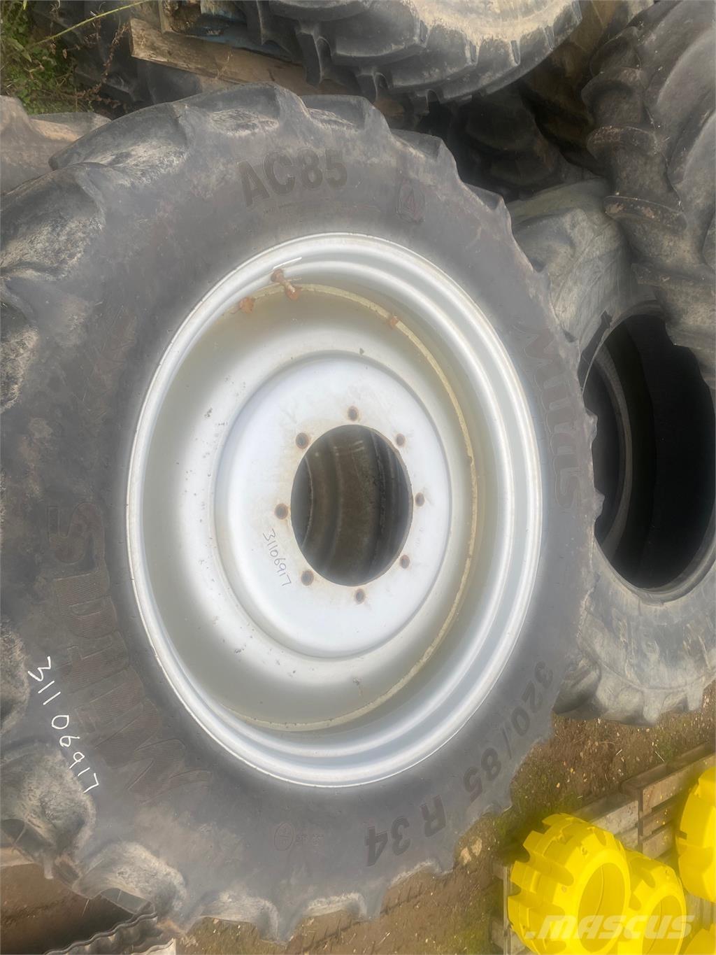  ROW CROP 타이어, 휠 및 림