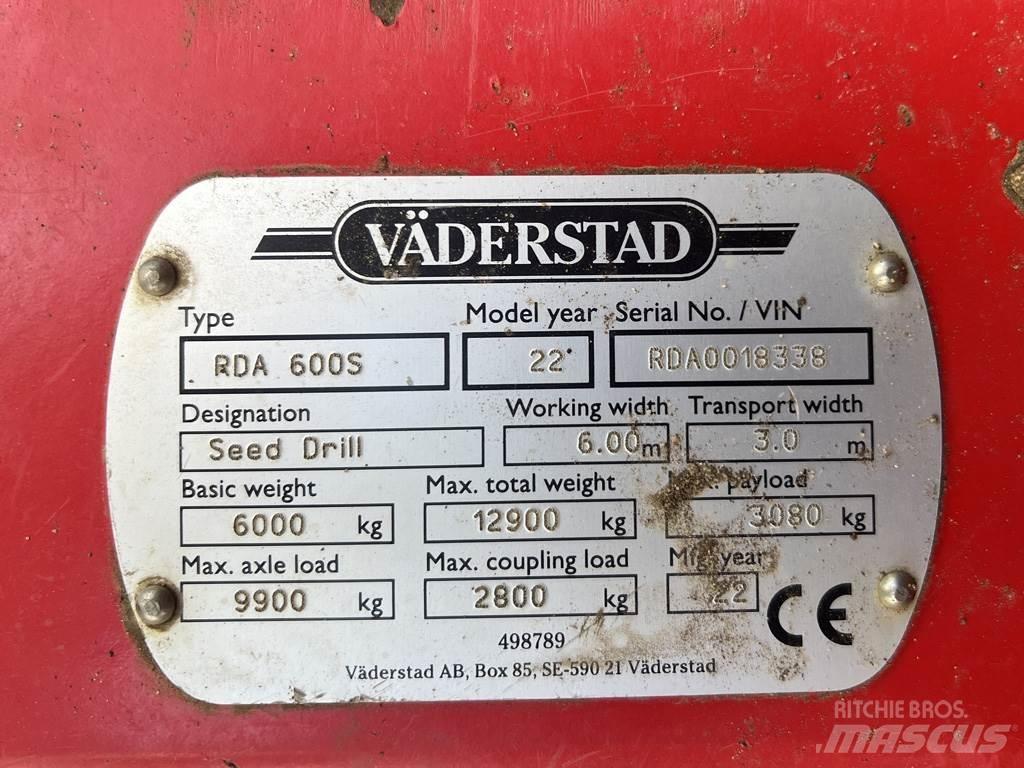 Väderstad RDA600S 드릴