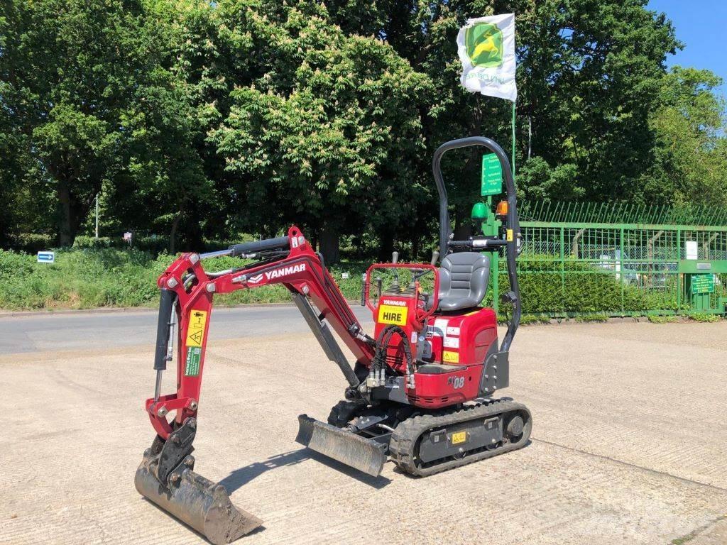 Yanmar SV08-1C 중형굴삭기 7톤-28톤