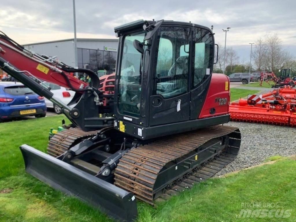Yanmar SV120 중형굴삭기 7톤-28톤