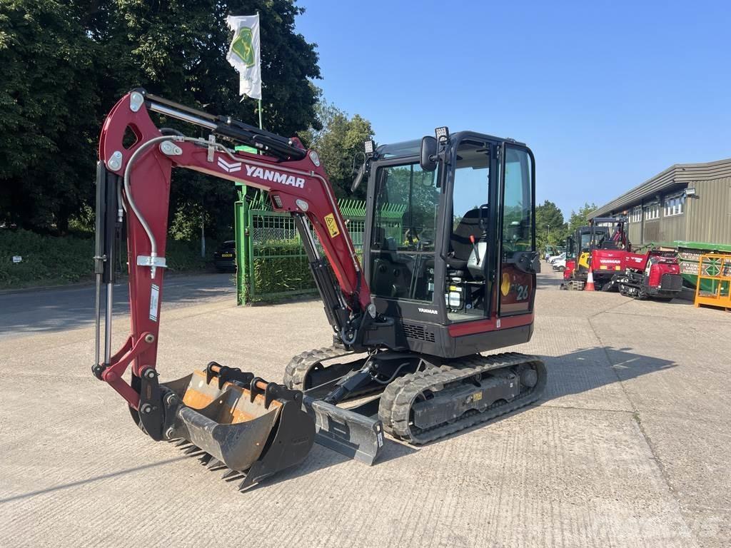 Yanmar SV26 중형굴삭기 7톤-28톤