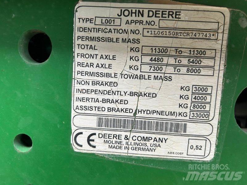 John Deere 6150R 트랙터