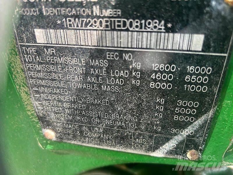 John Deere 7290R 트랙터