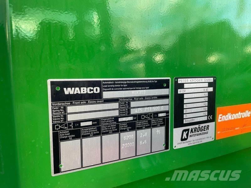 Kröger MUK 303 덤프 트럭