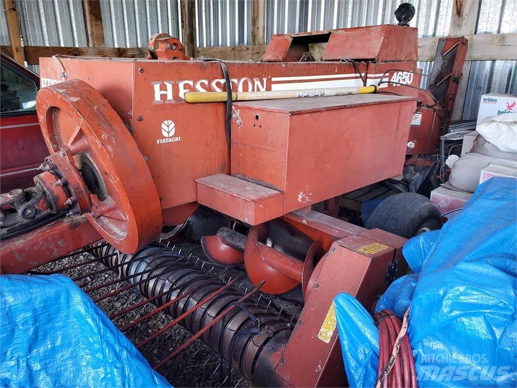 Hesston 4650 원형 곤포기