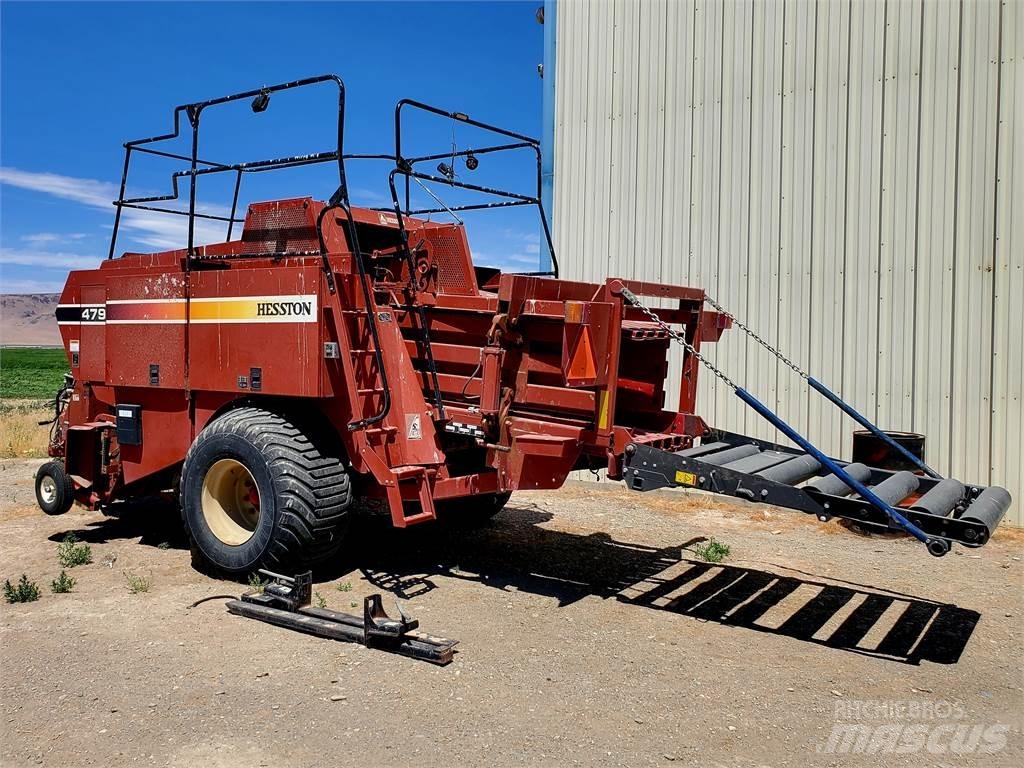 Hesston 4790 원형 곤포기
