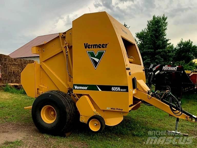 Vermeer 605N 원형 곤포기