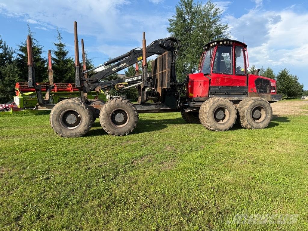 Komatsu 895 원목 포워더