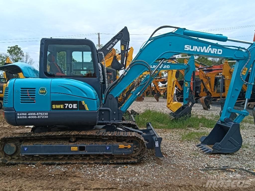 Sunward SWE 70E 소형 굴삭기 7톤 미만