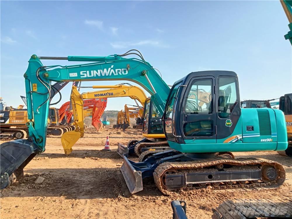 Sunward SWE90E 중형굴삭기 7톤-28톤