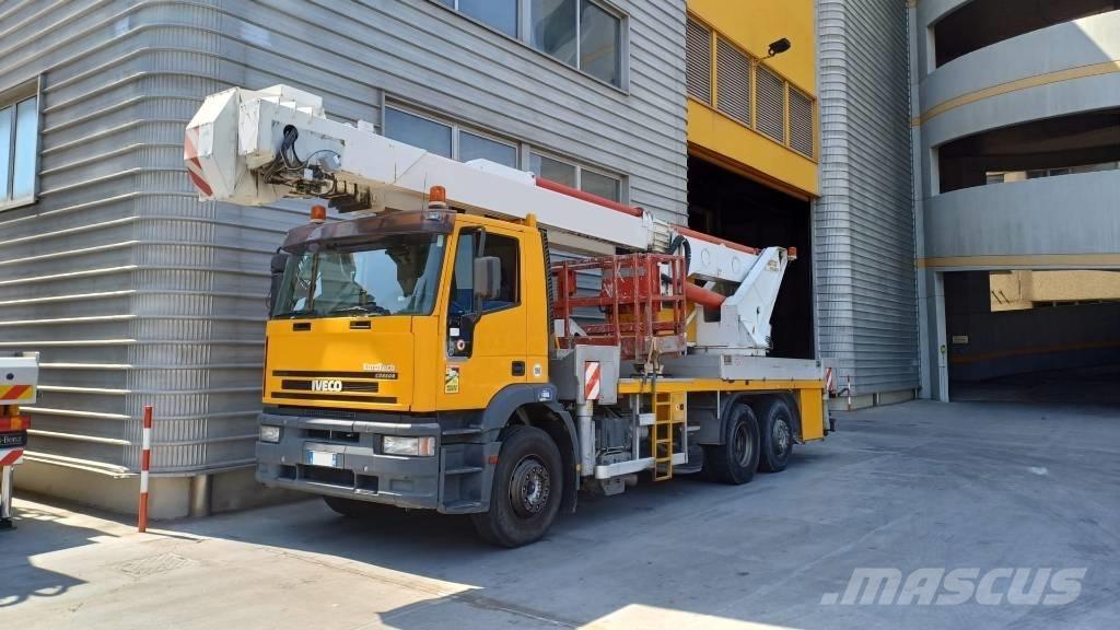 Pagliero J340TA 트럭 탑재 고소작업대